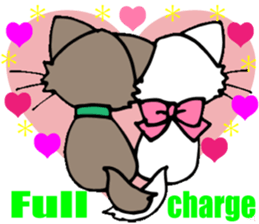 Lovely Cat 2 Cute Persian cat English sticker #6687542