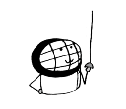 FENCING-KUN sticker #6687629