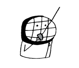 FENCING-KUN sticker #6687630