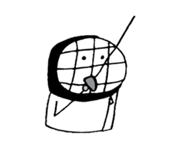 FENCING-KUN sticker #6687630