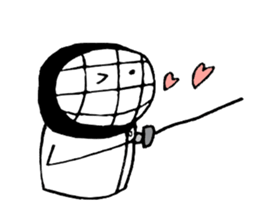 FENCING-KUN sticker #6687631