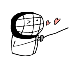 FENCING-KUN sticker #6687631