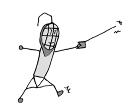 FENCING-KUN sticker #6687663