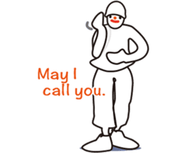 The hip-hop dance Sticker. sticker #6687793