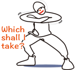 The hip-hop dance Sticker. sticker #6687794