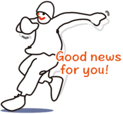 The hip-hop dance Sticker. sticker #6687799