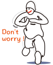 The hip-hop dance Sticker. sticker #6687817