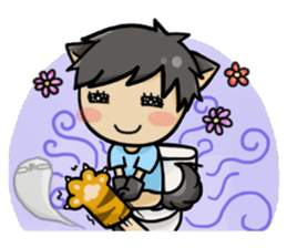 Wolf & Tiger sticker #6687961