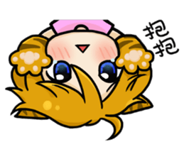 Wolf & Tiger sticker #6687968