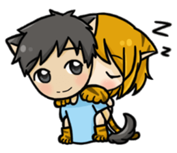 Wolf & Tiger sticker #6687976