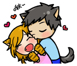 Wolf & Tiger sticker #6687978