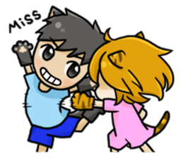 Wolf & Tiger sticker #6687982