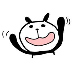 Lethargy panda sticker #6688261