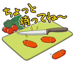 Tako-san Sausage sticker #6688266