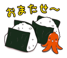 Tako-san Sausage sticker #6688267