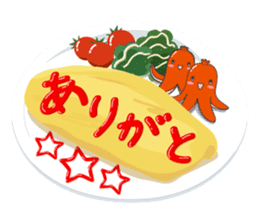 Tako-san Sausage sticker #6688277