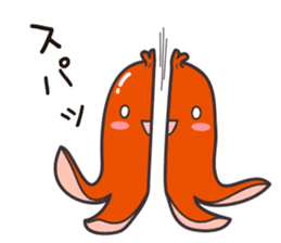 Tako-san Sausage sticker #6688290