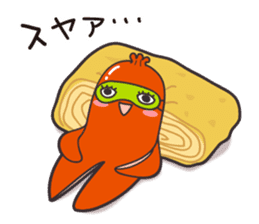 Tako-san Sausage sticker #6688294