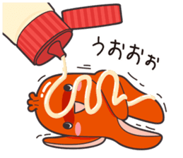 Tako-san Sausage sticker #6688298