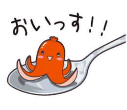 Tako-san Sausage sticker #6688316