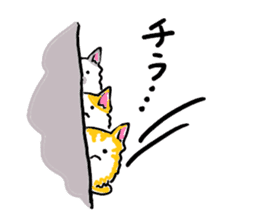Three cheerfull cats sticker #6689158