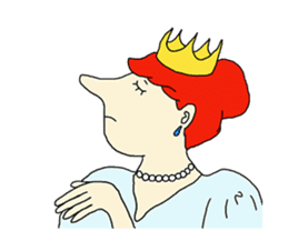 drama queens and kings sticker #6689202