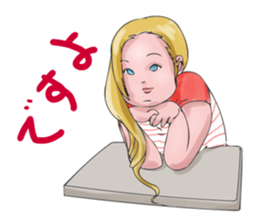 Pom pom maruko-chan2 sticker #6689885