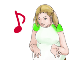 Pom pom maruko-chan2 sticker #6689890