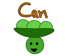 EDAMAME (GREEN SOYBEAN) BROTHERS sticker #6690352