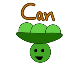 EDAMAME (GREEN SOYBEAN) BROTHERS sticker #6690352