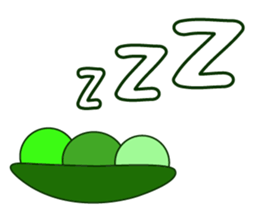 EDAMAME (GREEN SOYBEAN) BROTHERS sticker #6690362