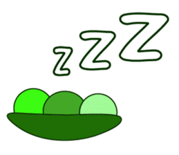 EDAMAME (GREEN SOYBEAN) BROTHERS sticker #6690362