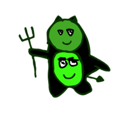 EDAMAME (GREEN SOYBEAN) BROTHERS sticker #6690372