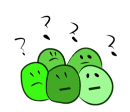 EDAMAME (GREEN SOYBEAN) BROTHERS sticker #6690376