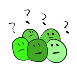 EDAMAME (GREEN SOYBEAN) BROTHERS sticker #6690376