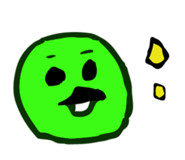 EDAMAME (GREEN SOYBEAN) BROTHERS sticker #6690381