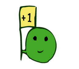 EDAMAME (GREEN SOYBEAN) BROTHERS sticker #6690383