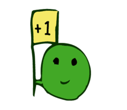 EDAMAME (GREEN SOYBEAN) BROTHERS sticker #6690383