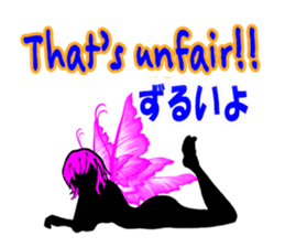 A flower and fairy 2 sticker #6690624