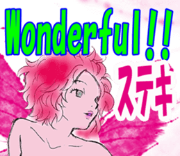 A flower and fairy 2 sticker #6690627