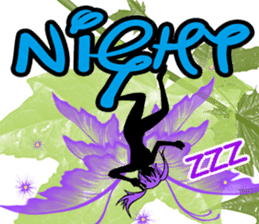 A flower and fairy 2 sticker #6690635