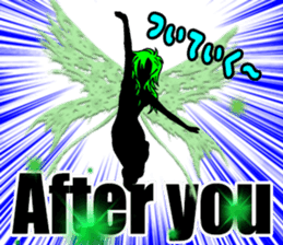 A flower and fairy 2 sticker #6690637