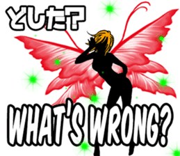 A flower and fairy 2 sticker #6690641