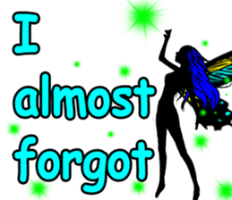 A flower and fairy 2 sticker #6690643