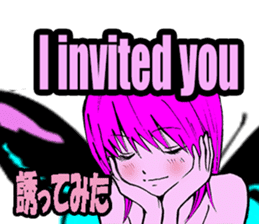 A flower and fairy 2 sticker #6690644