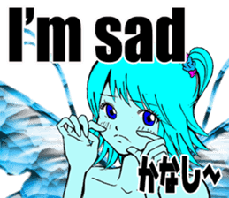 A flower and fairy 2 sticker #6690648