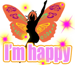 A flower and fairy 2 sticker #6690649