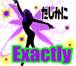 A flower and fairy 2 sticker #6690652