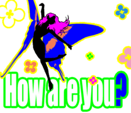 A flower and fairy 2 sticker #6690662