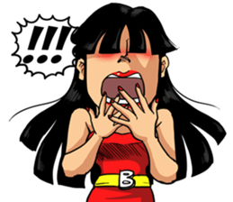 Jen Busy sticker #6690784